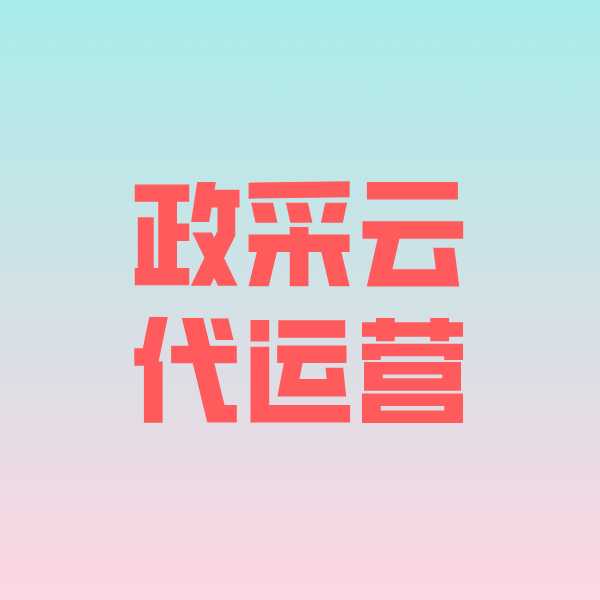 连云港政采云代运营